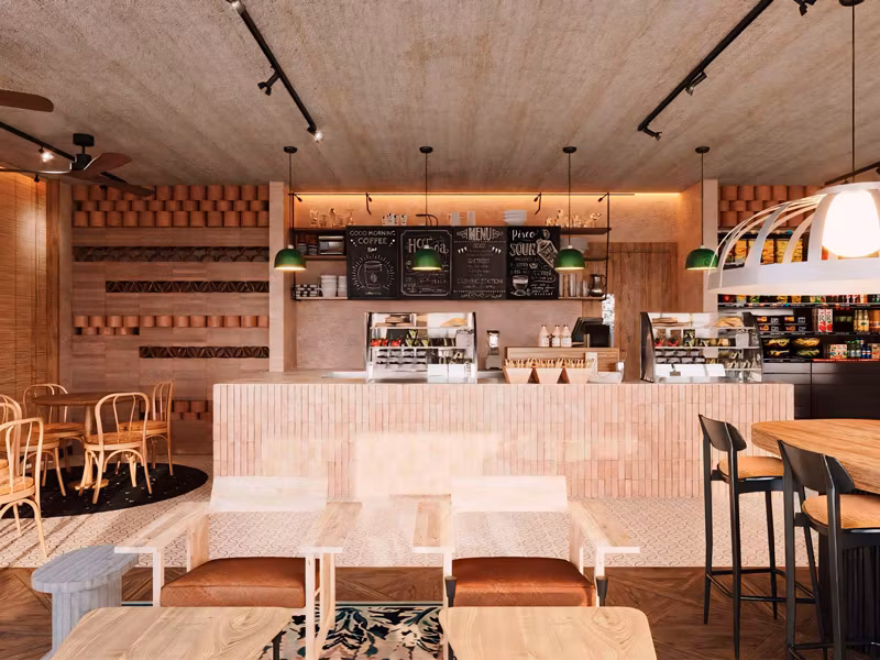 Snack Bar & Coffee Shop.