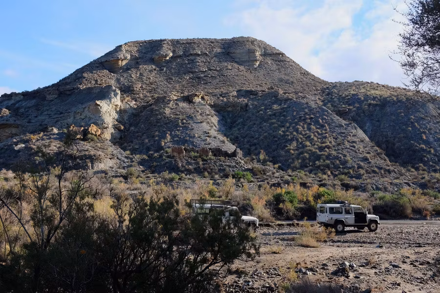 Ruta en 4x4 en el desierto de Tabernas.