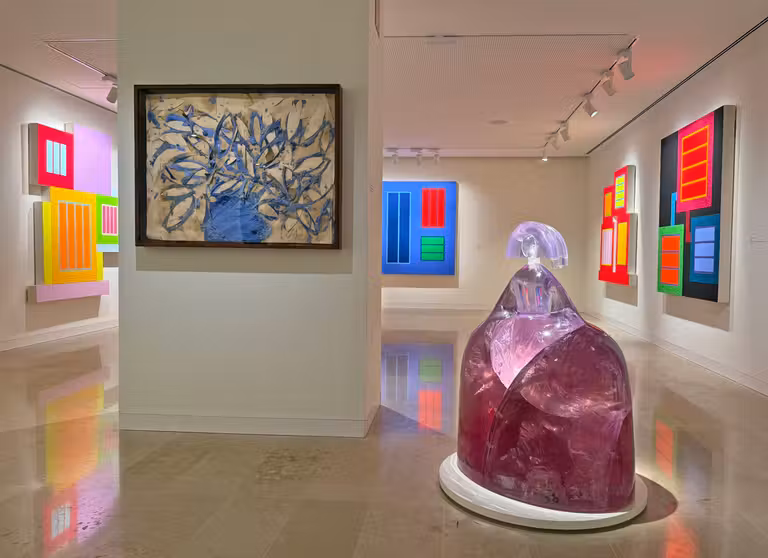 Sala del Centro de Arte Hortensia Herrero. © Susana García