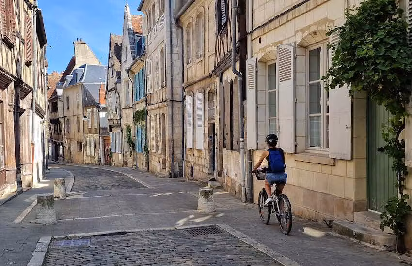 Casas medievales de Bourges.
