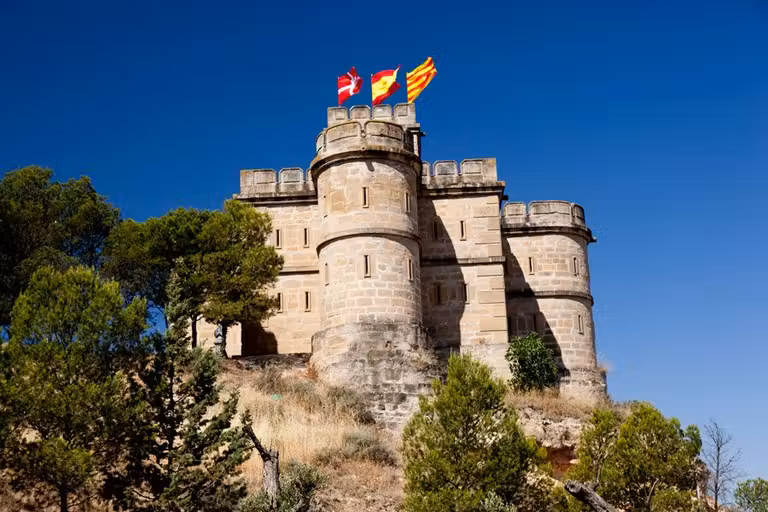 Castillo de Caspe.