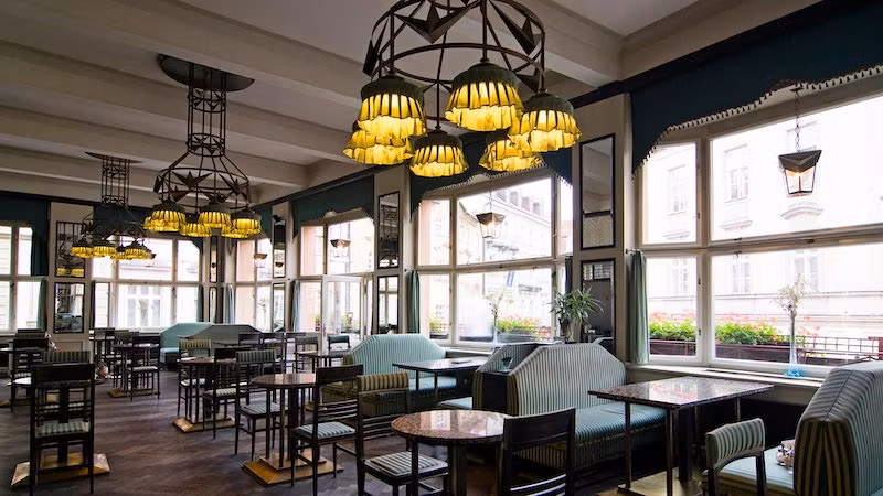 Grand Café Orient de Praga.