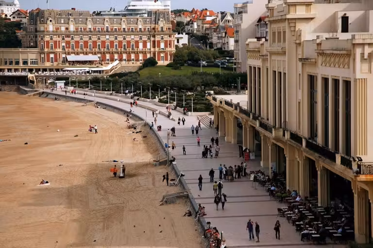 Paseo marítimo de Biarritz