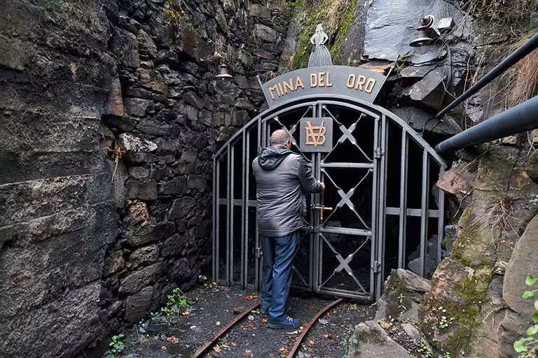 mina oro, torre del bierzo