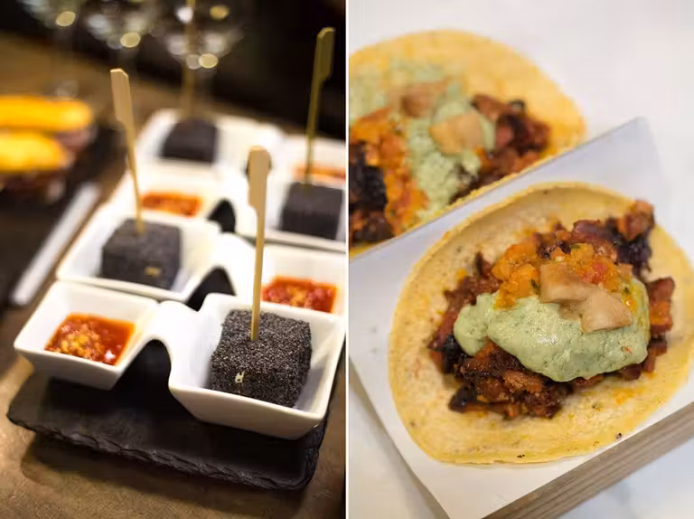 Pintxos de Ramontxu Berri y Topa Sukaldería