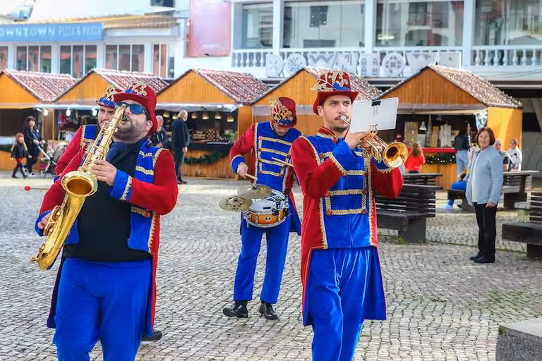 Mercadillo de Albufeira, en el Algarve.