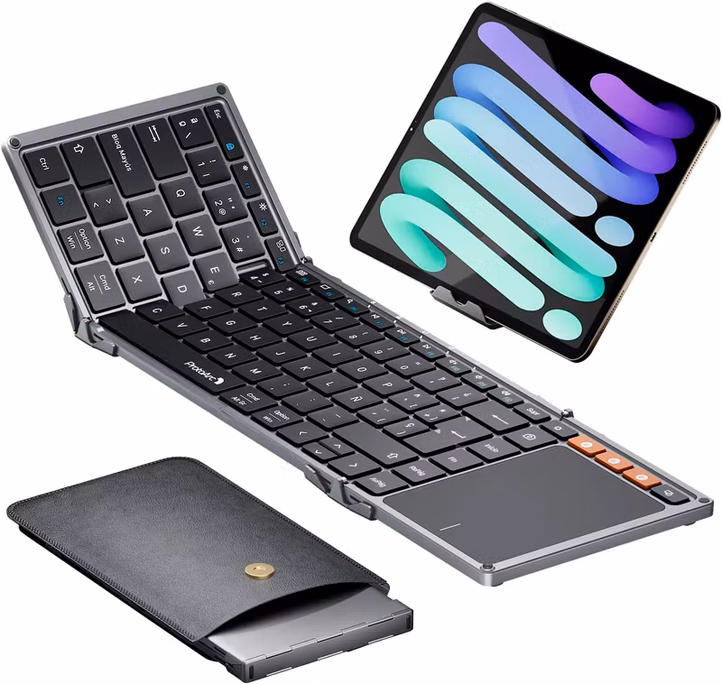 Teclado inalámbrico plegable de ProtoArc.