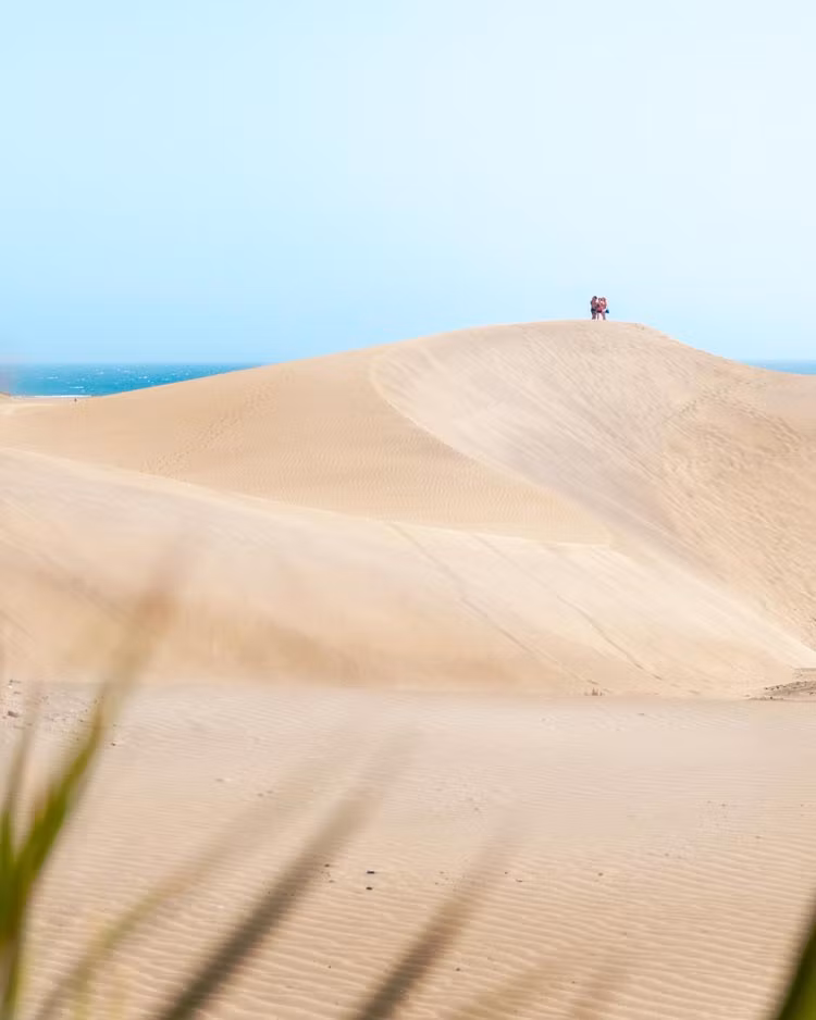Maspalomas, en Gran Canaria.