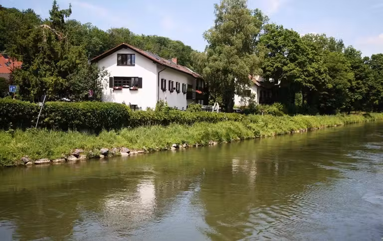 paisaje ruta ciclista munich