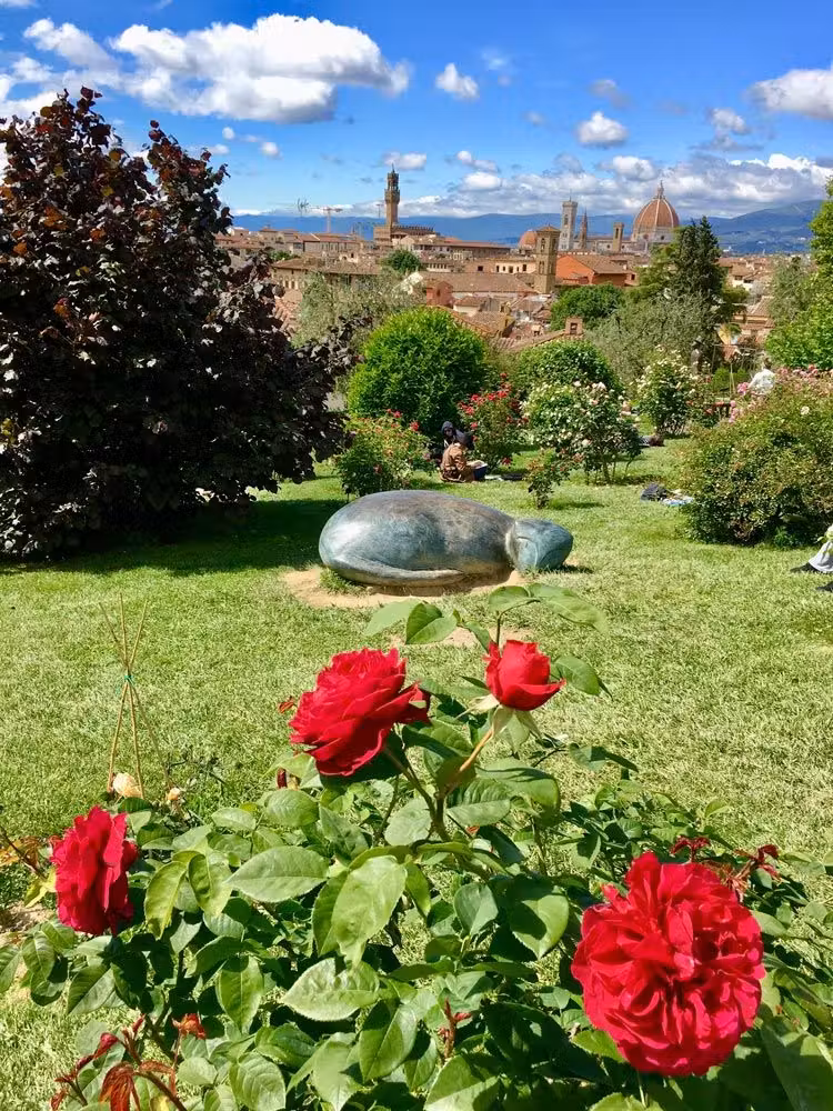 jardin de las rosas de florencia