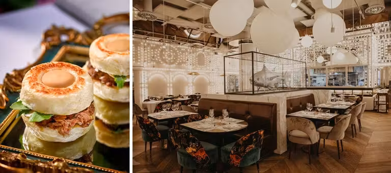 Salon de restaurante Dani Garcia brunch madrid