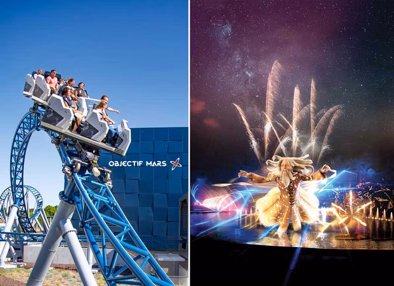 Atracción ‘Objetivo Marte’ y espectáculo ‘La llave de los sueños’ en Futuroscope