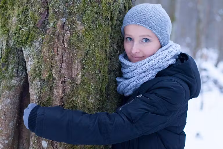 Barbara Banka en Bialowieza