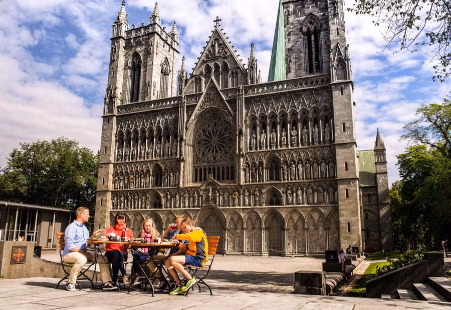 Catedral de Nidaros, en Trondheim.