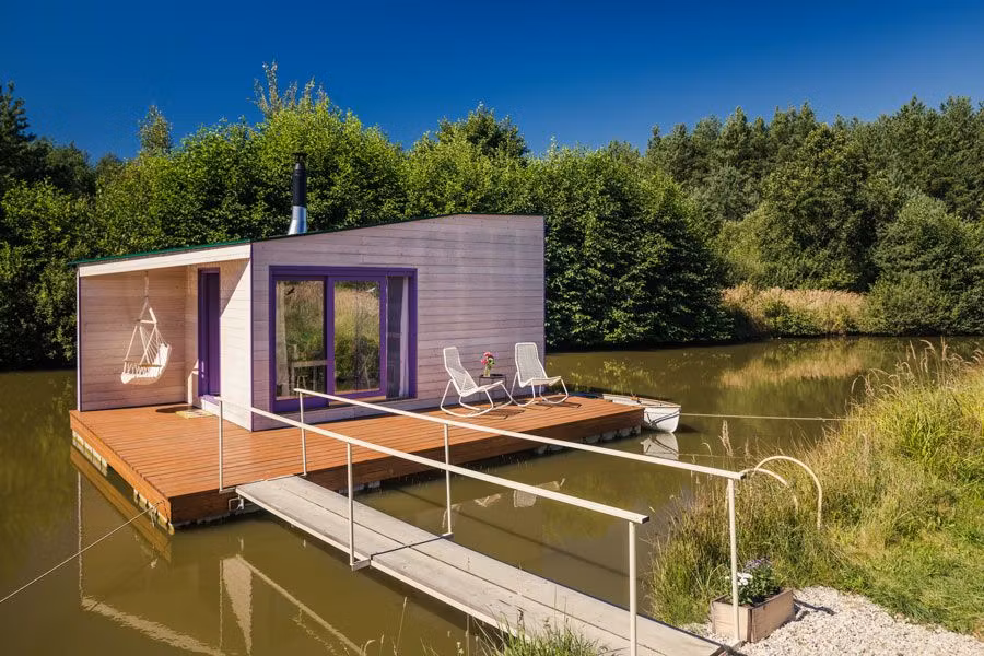 Vodni domky Cejkovice en Bohemia del Sur