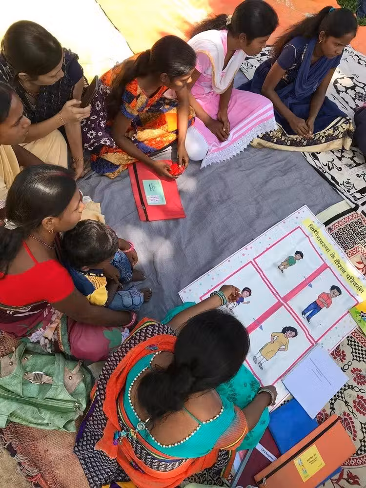 educacion menstrual ninas india