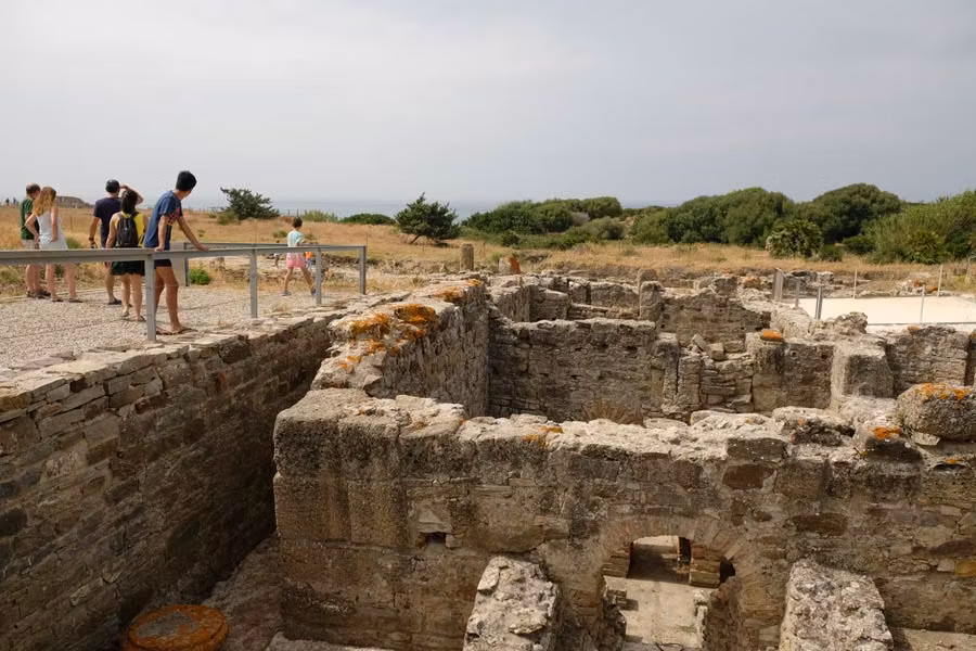 termas baelo claudia, ruinas romanas bolonia