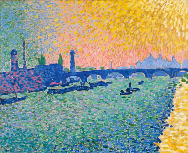 ‘El puente de Waterloo’ de André Derain