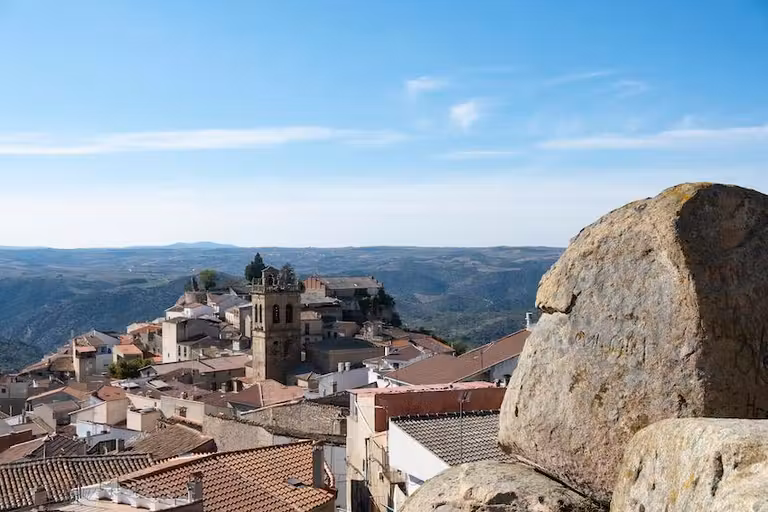 Vista de Fermoselle desde el Torojón