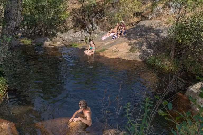 Piscina natural de la Sierra de Francia.