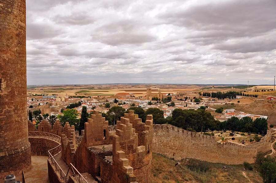 Vistas desde el castillo de Belmonte