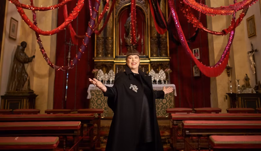 Flamboyant, Joana Vasconcelos se divierte en el Palacio de Liria