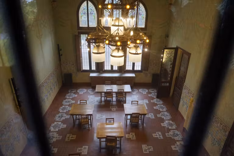 Imagen del interior de Casa Navas, una de las joyas de la Ruta Modernista de Reus © Yolanda Cardo