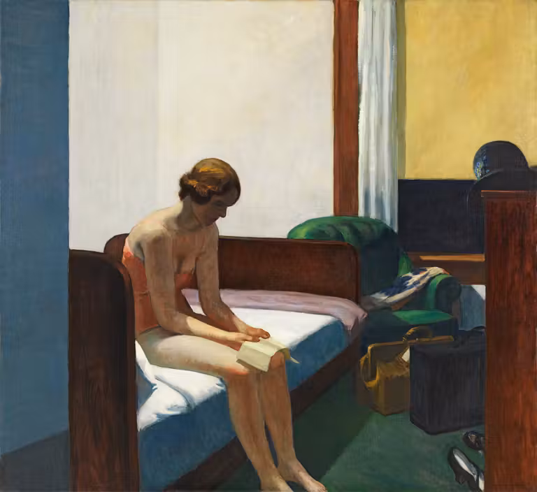 Habitación de hotel. Edward Hopper, 1931. © Museo Thyssen-Bornemisza Madrid