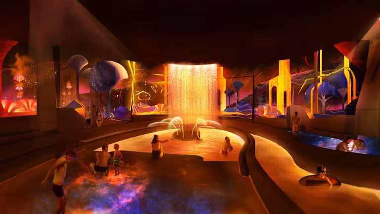 render de la zona Inmersion de Futuroscope