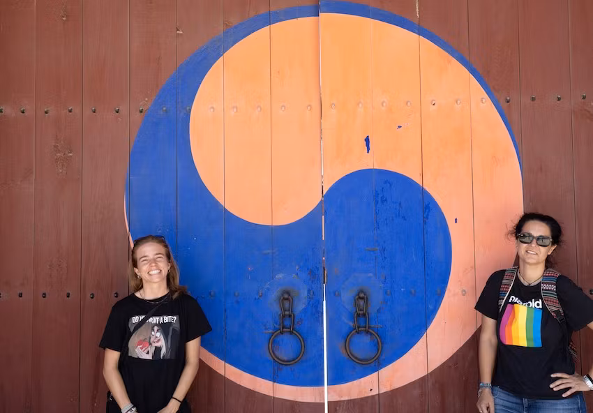 María y Laura disfrutan cada etapa del camino elegido.