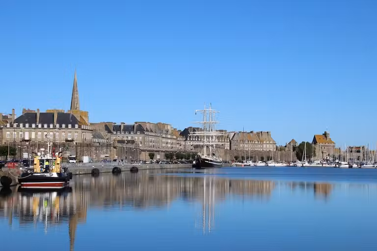 Puerto de Saint-Malo.