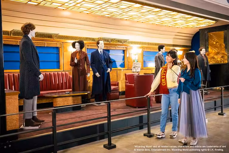 Recreación de un set de rodaje.