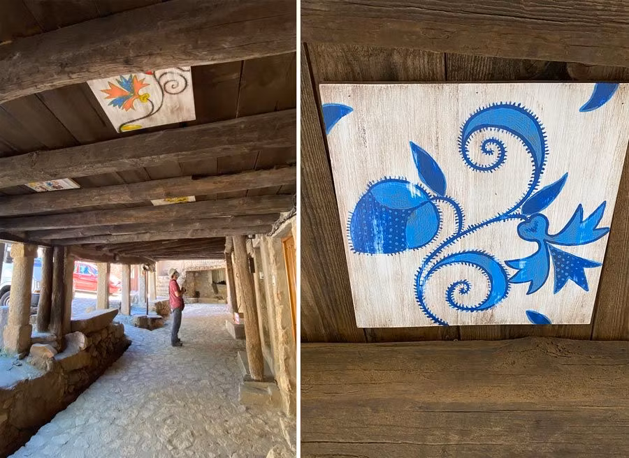 bordado serrano en villanueva del conde