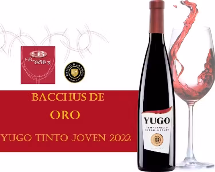 Yugo Tinto Joven 2022, de la bodega Cristo de la Vega.