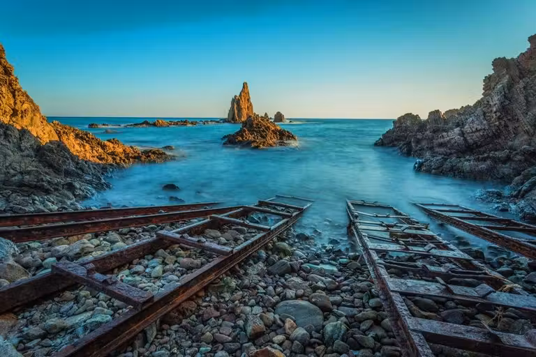 arrecife sirenas cabo de gata almeria