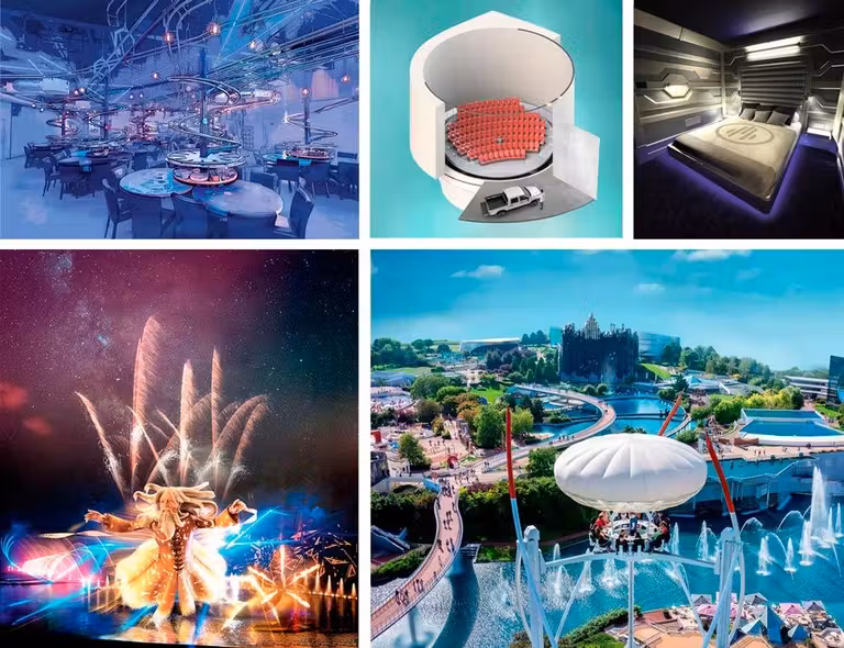 nuevas atracciones y hoteles de futuroscope en 2022