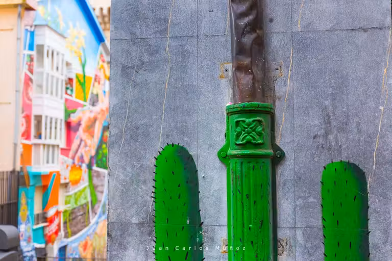 ruta grafitis en Vitoria