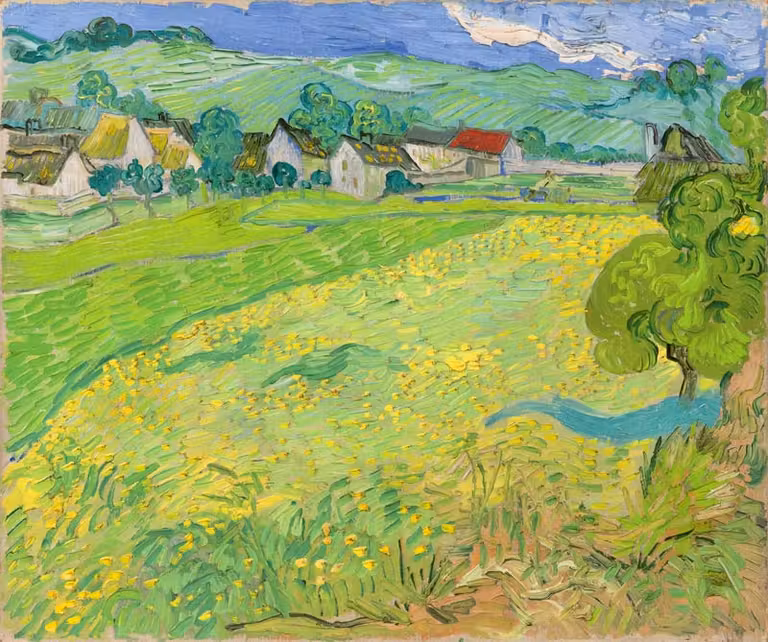 ‘Les Vessenots en Auvers’ de Vicent van Gogh
