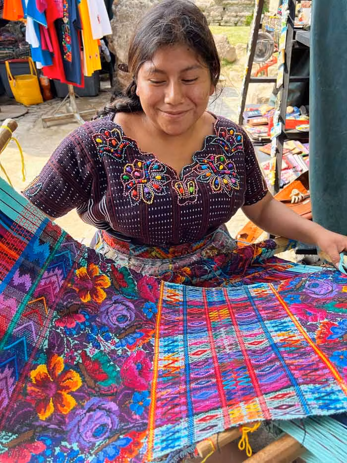 Tejido típico de Guatemala
