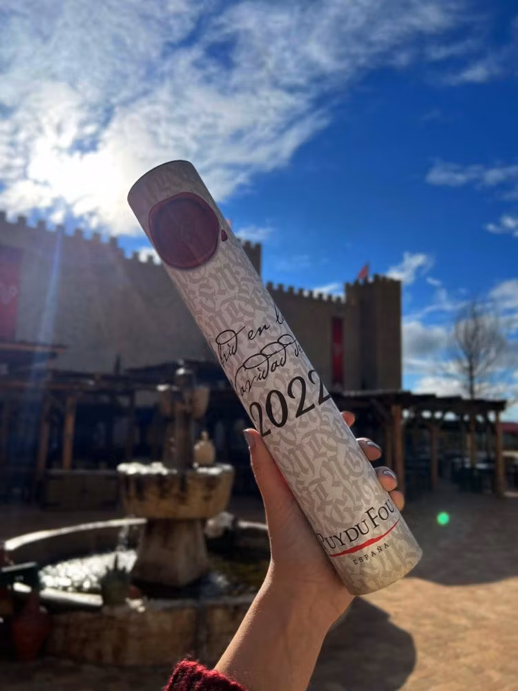 Cápsula del tiempo, un bono regalo de Puy de Fou.