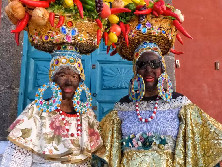 carnaval indianos, carnaval la palma