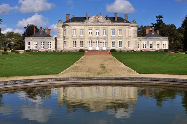 Castillo de Craon y fuente