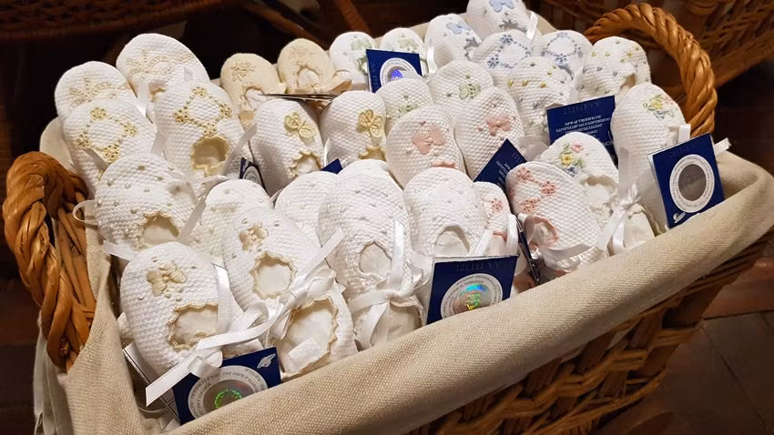 Patucos del taller de Bordal en Funchal.