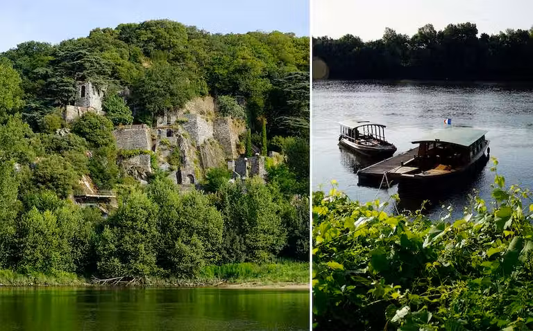 Les folies Siffait es una de las maravillas que veréis navegando en toue por el Loira