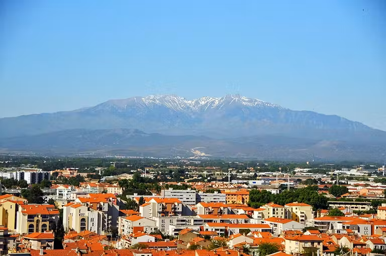 palacio reyes mallorca, vistas canigo, viaje perpinan