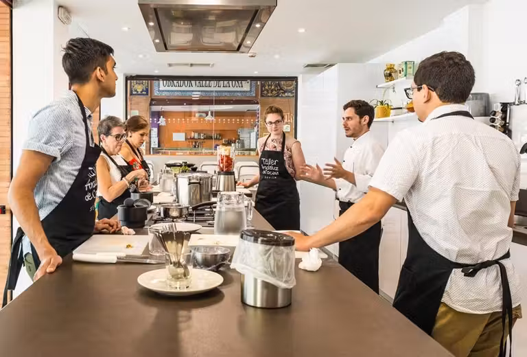 taller de cocina en sevilla para hacer con amigas