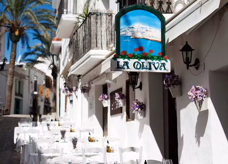 Restaurante La Oliva,ibiza romantica, ibiza en pareja, restaurantes romanticos ibiza