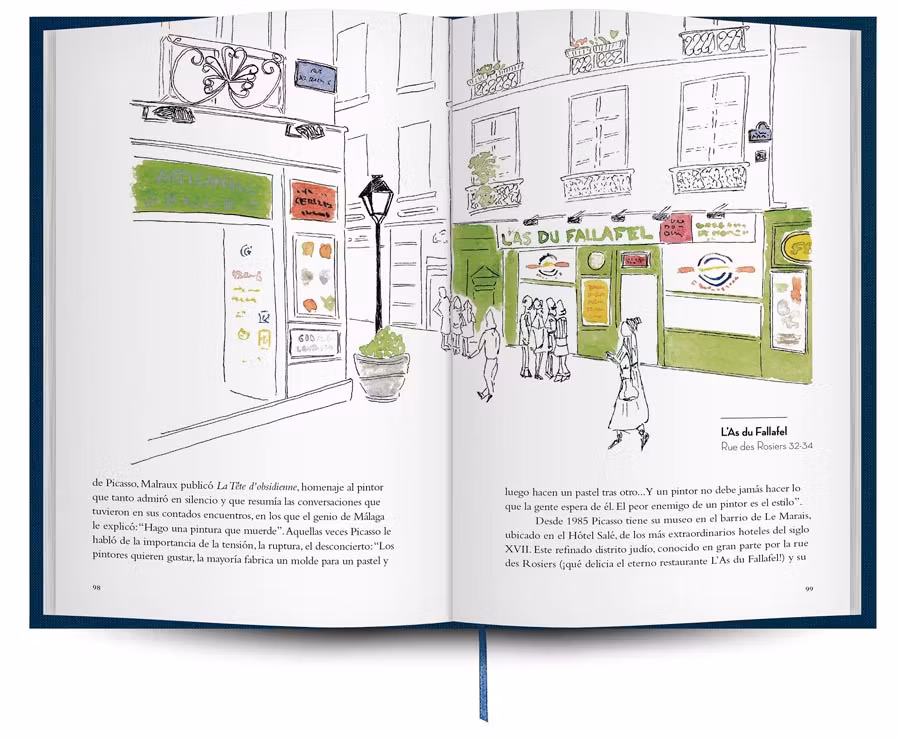 guia de viaje paris, tintablanca paris, libros de viaje regalo