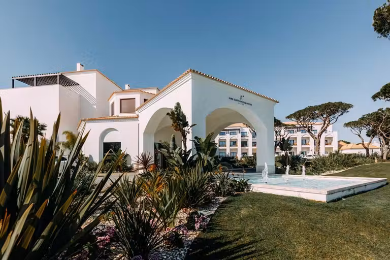 Entrada a la zona de las Ocean Suites.