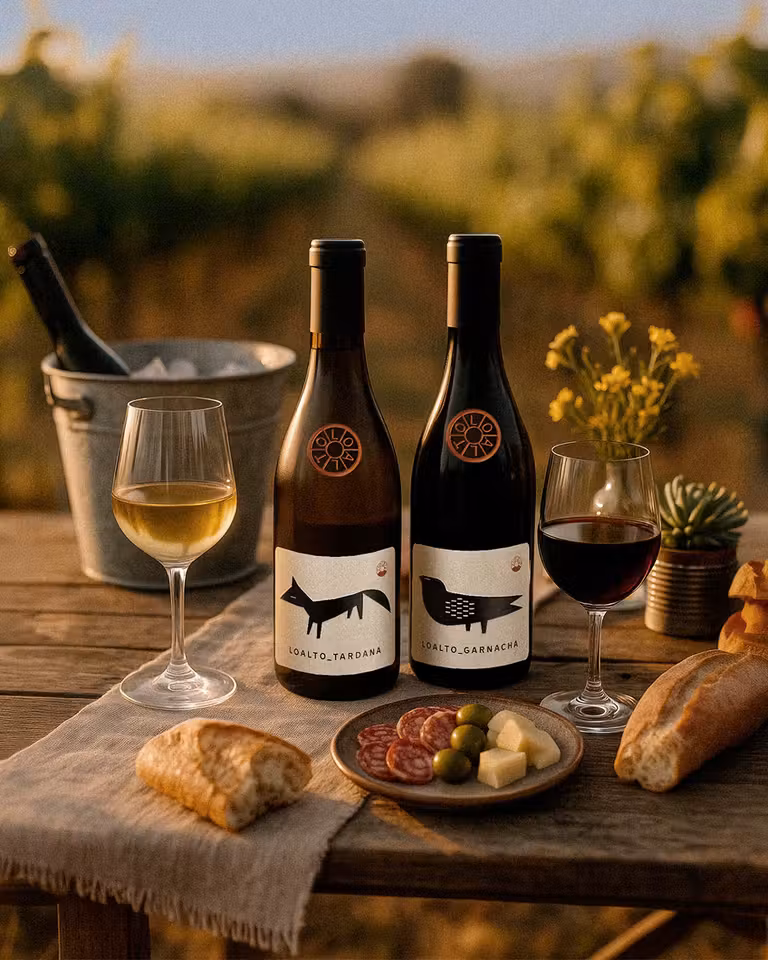 Aperitivo con variedades de LoAlto.